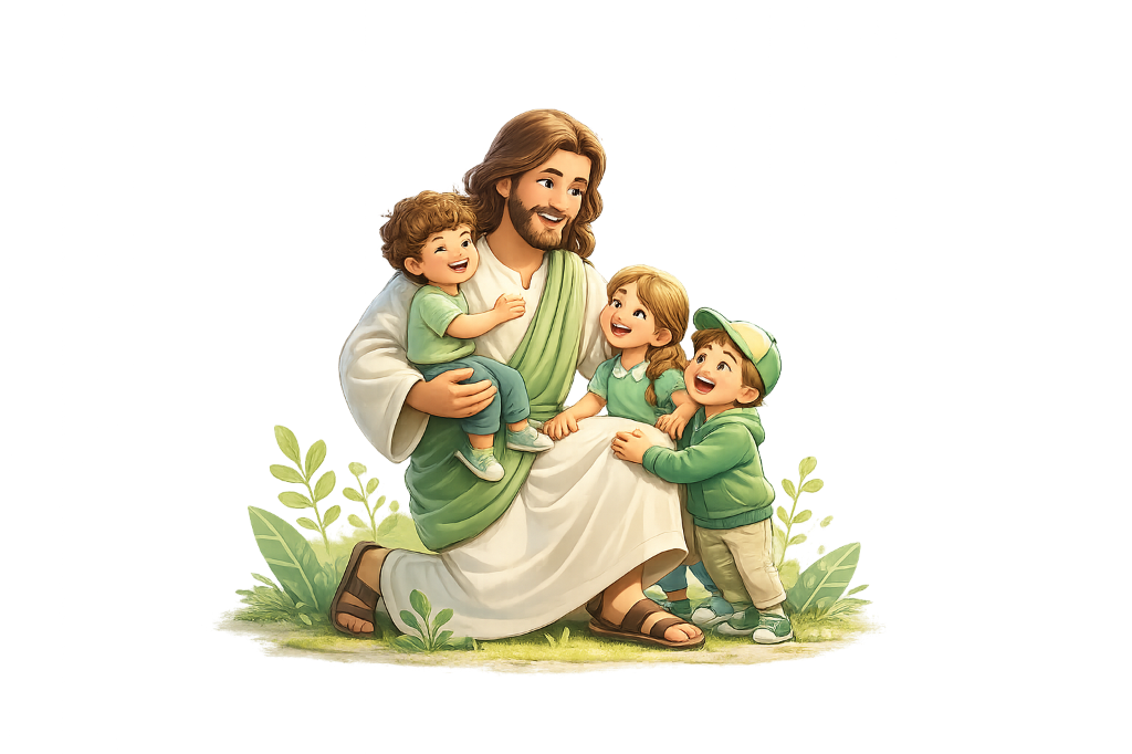Jesus e Crianças